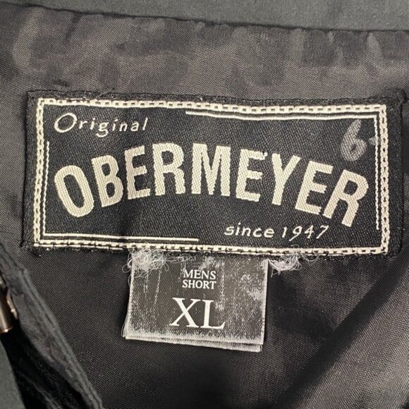 Obermeyer Men's Snow Ski Pants Black Size XL‎ Squaw Valley Short Nylon 40x28 - Picture 3 of 16